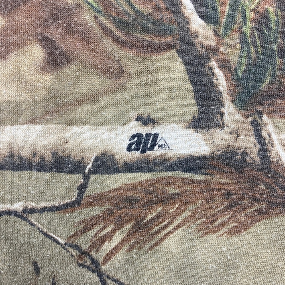 Camo Realtree T-Shirt Mens XL AP HD All Over Print Hunting Fishing Short Sleeve - Picture 6 of 7